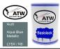 Preview: Audi, Aqua Blue Metallic, LY5X / N5: 500ml Lackdose, von ATW Autoteile West.